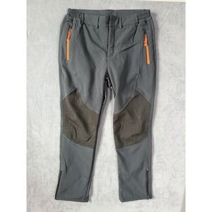 Men's‎ Boogear Outdoor Pants Size 32x30 Gray Hiking Snow Climbing Pockets